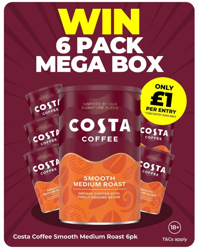 Win Costa Coffee 6 Pack